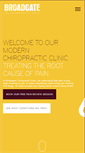 Mobile Screenshot of broadgatechiropractic.com